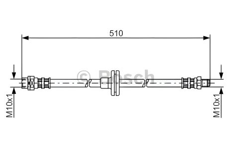 Гальмівний шланг BMW X5, BOSCH (1987476056)