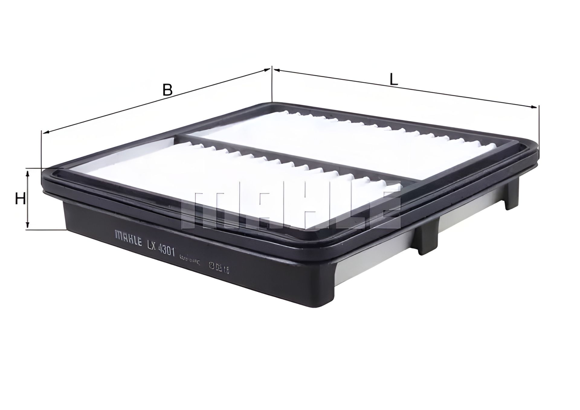 Повітряний фільтр MAZDA CX-3, MAHLE/KNECHT (LX4301) Повітряний фільтр MAZDA CX-3, MAHLE/KNECHT (LX4301)