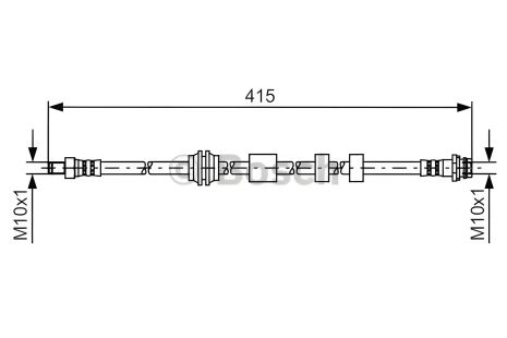 Шланг тормозной FORD AUSTRALIA, VOLVO V60, BOSCH (1987481425) Шланг тормозной FORD AUSTRALIA, VOLVO V60, BOSCH (1987481425)