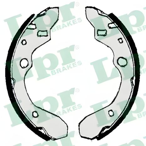 Тормозные колодки MAZDA 323, LPR (07010)