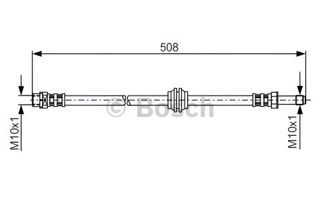 Гальмівний шланг для BMW 3, BOSCH (1987481331)