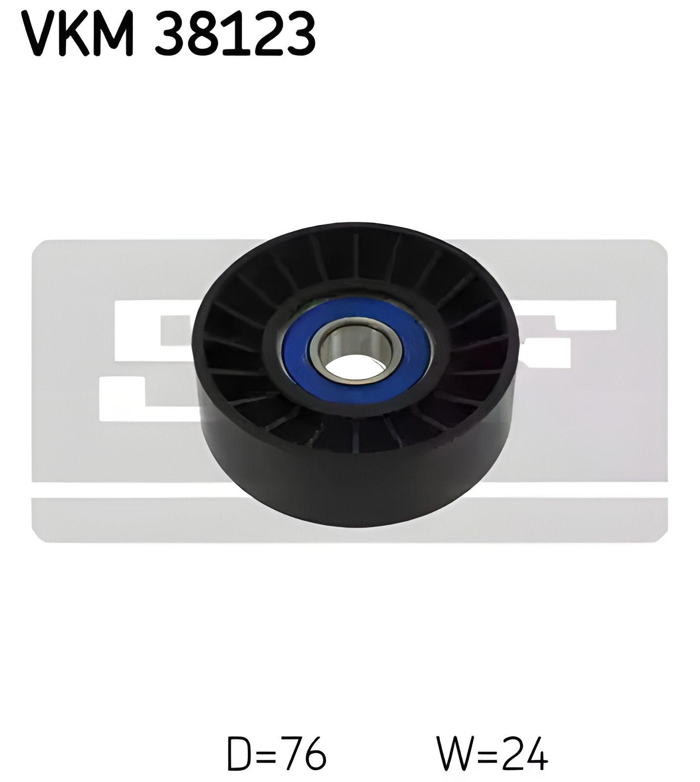 Поліклінового ременя натяжний ролик MERCEDES-BENZ B-CLASS, SKF (VKM38123) Поліклінового ременя натяжний ролик MERCEDES-BENZ B-CLASS, SKF (VKM38123)
