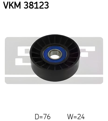 Поліклінового ременя натяжний ролик MERCEDES-BENZ B-CLASS, SKF (VKM38123) Поліклінового ременя натяжний ролик MERCEDES-BENZ B-CLASS, SKF (VKM38123)