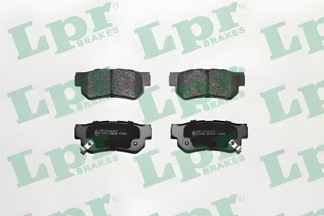Комплект гальмівних колодок, дискове гальмо KIA MAGENTIS, HYUNDAI GRANDEUR, LPR (05P848)