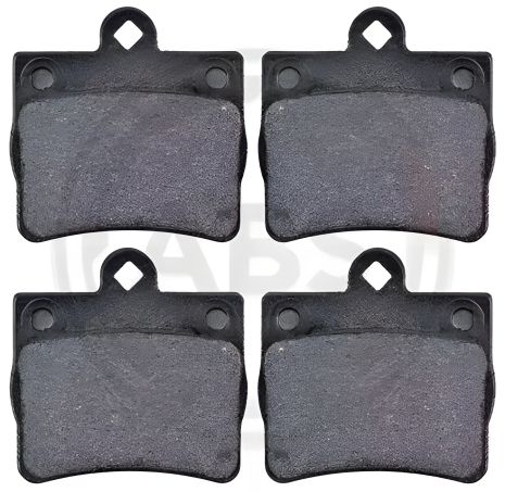 MERCEDES-BENZ C-CLASS комплект гальмівних колодок, дискове гальмо, ABS (37006)