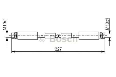 Тормозной шланг для VW PASSAT, AUDI A8, BOSCH (1987476856) Тормозной шланг для VW PASSAT, AUDI A8, BOSCH (1987476856)