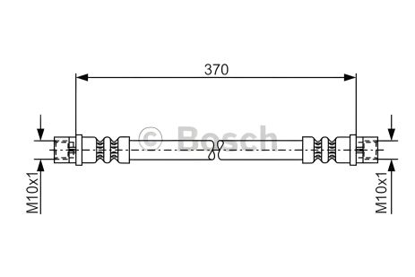 Тормозной шланг MERCEDES-BENZ SPRINTER, VW LT, BOSCH (1987481003) Тормозной шланг MERCEDES-BENZ SPRINTER, VW LT, BOSCH (1987481003)