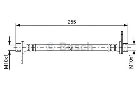 Тормозной шланг для MITSUBISHI ASX, BOSCH (1987481586) Тормозной шланг для MITSUBISHI ASX, BOSCH (1987481586)