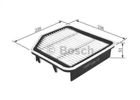 Фільтр повітряний TOYOTA MARK, LEXUS IS, BOSCH (F026400192)