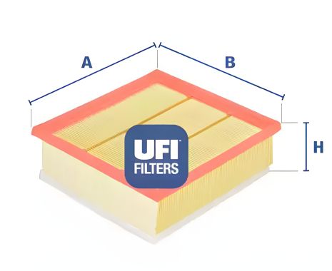 UFI Фільтр повітряний FIAT PUNTO, OPEL COMBO (3029700)