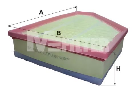 Фильтр воздуха для ALPINA D3, BMW 1, M-FILTER (K7020) Фильтр воздуха для ALPINA D3, BMW 1, M-FILTER (K7020)