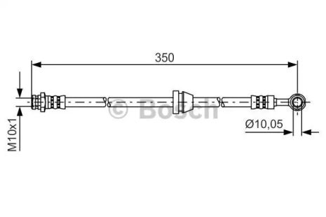 Brake Chevrolet Aveo, Daewoo Kalos, Bosch (1987481388)