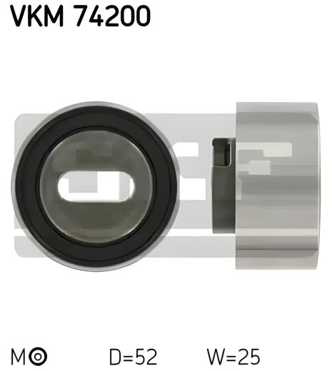Ролик натяжителя ремня ГРМ KIA AVELLA, MAZDA DEMIO, SKF (VKM74200) Ролик натяжителя ремня ГРМ KIA AVELLA, MAZDA DEMIO, SKF (VKM74200)