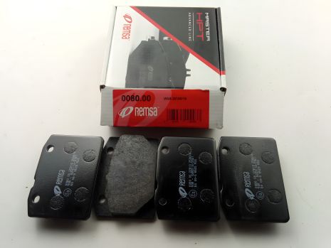 Передні гальмівні колодки для ВАЗ 2101, REMSA (0080.00) (2101-3501089) Передні гальмівні колодки для ВАЗ 2101, REMSA (0080.00) (2101-3501089)