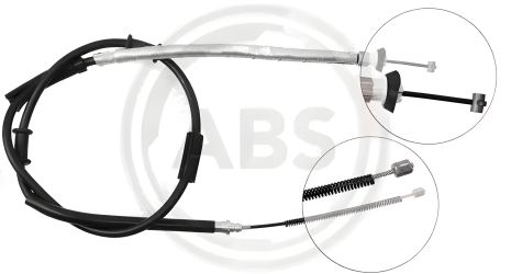 Трос ручного тормоза для FIAT PUNTO, A.B.S. (K19787)