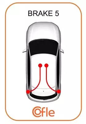 HandStream RNOT KIA CERATO 04- (+ABS) L (1552/1390), COFLE (176054)
