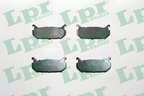 Гальмівних колодок комплект, дискове гальмо FORD USA, MAZDA 626, LPR (05P512) Гальмівних колодок комплект, дискове гальмо FORD USA, MAZDA 626, LPR (05P512)