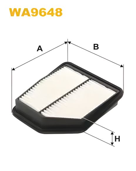 Повітряний фільтр Suzuki GRAND VITARA, WIXFILTRON (WA9648)