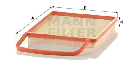 Повітряний фільтр VW POLO, SKODA FABIA, MANN (C3575) Повітряний фільтр VW POLO, SKODA FABIA, MANN (C3575)