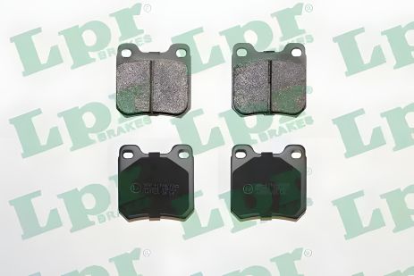 Тормозные колодки для дисковых тормозов VAUXHALL OMEGA и OPEL OMEGA, марки LPR (05P206) Тормозные колодки для дисковых тормозов VAUXHALL OMEGA и OPEL OMEGA, марки LPR (05P206)