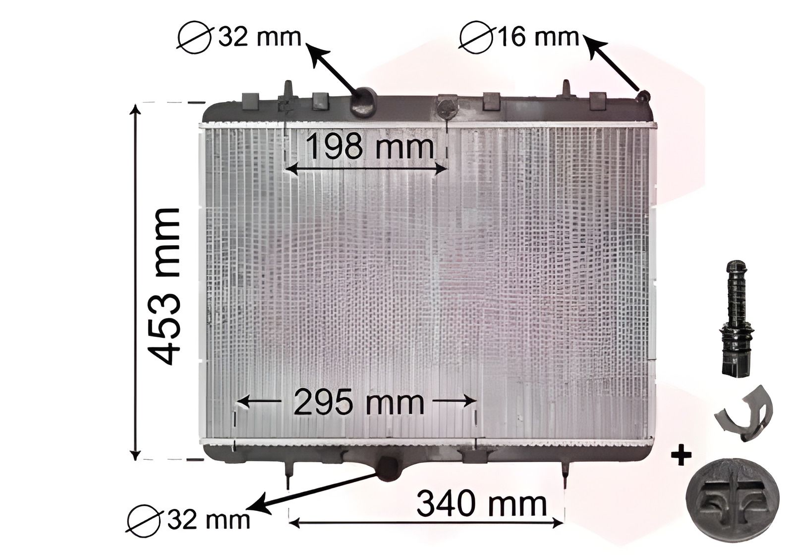 Охлаждающий радиатор для OPEL CROSSLAND, DS DS, Van Wezel (40002255) Охлаждающий радиатор для OPEL CROSSLAND, DS DS, Van Wezel (40002255)
