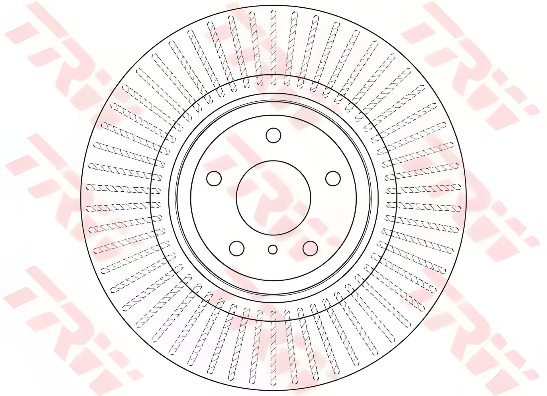 Тормозной диск для NISSAN 370, INFINITI Q70, TRW (DF6498S) Тормозной диск для NISSAN 370, INFINITI Q70, TRW (DF6498S)