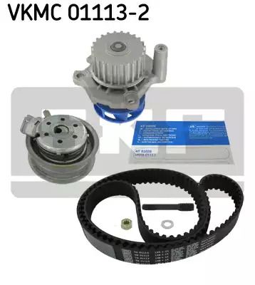 Помпа + комплект ременя ГРМ SKODA FABIA, SEAT IBIZA, SKF (VKMC011132)