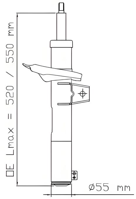 Skoda Superb Accorber, Seat Leon, Kayaba (3358015) Skoda Superb Accorber, Seat Leon, Kayaba (3358015)