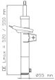 Амортизатор SKODA OCTAVIA, SEAT LEON, VW GOLF, KAYABA (3358015)