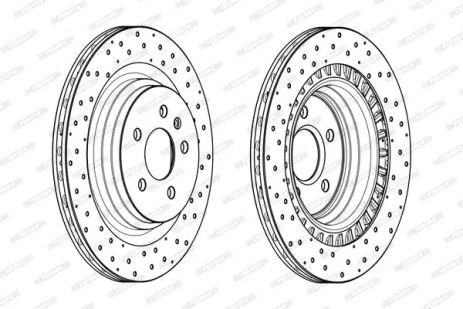 Диск гальмівний MERCEDES-BENZ M-CLASS, FERODO (DDF2205C) Диск гальмівний MERCEDES-BENZ M-CLASS, FERODO (DDF2205C)