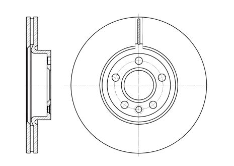 Тормозной диск для BENTLEY BENTAYGA, PORSCHE MACAN, REMSA (672810) Тормозной диск для BENTLEY BENTAYGA, PORSCHE MACAN, REMSA (672810)
