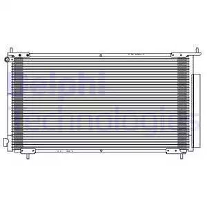 Радіатор, кондиціонер конденсатор Honda CR-V, Delphi (TSP0225596)