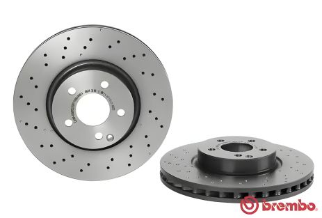 Гальмівний диск MERCEDES-BENZ E-CLASS, BREMBO (09A62131)