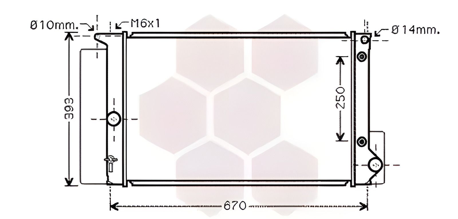 Радиатор охлаждения двигателя для TOYOTA AURIS, Van Wezel (53002474) Радиатор охлаждения двигателя для TOYOTA AURIS, Van Wezel (53002474)