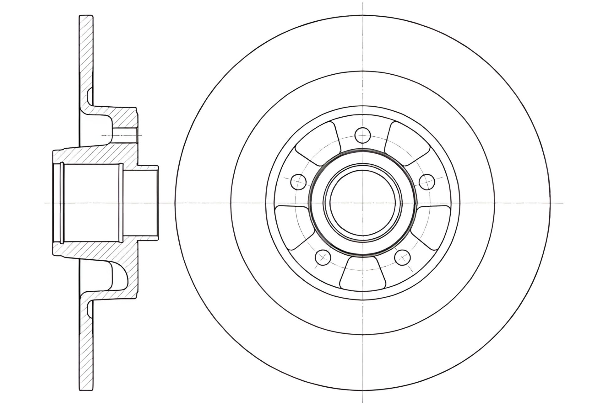 Диск тормозной задний для RENAULT ESPACE, REMSA номер 699900 Диск тормозной задний для RENAULT ESPACE, REMSA номер 699900
