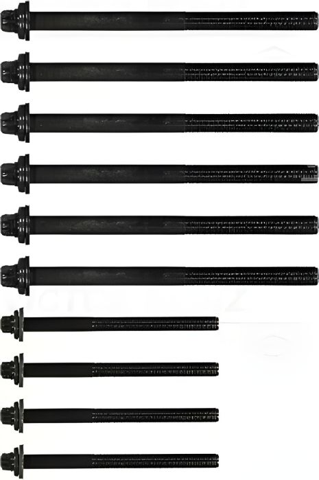 Комплект болтов ГБЦ UAZ PATRIOT, IVECO DAILY, VICTOR REINZ (143225401)