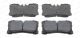 Дисковые тормозные колодки для LEXUS LS, FERODO (FDB4277)