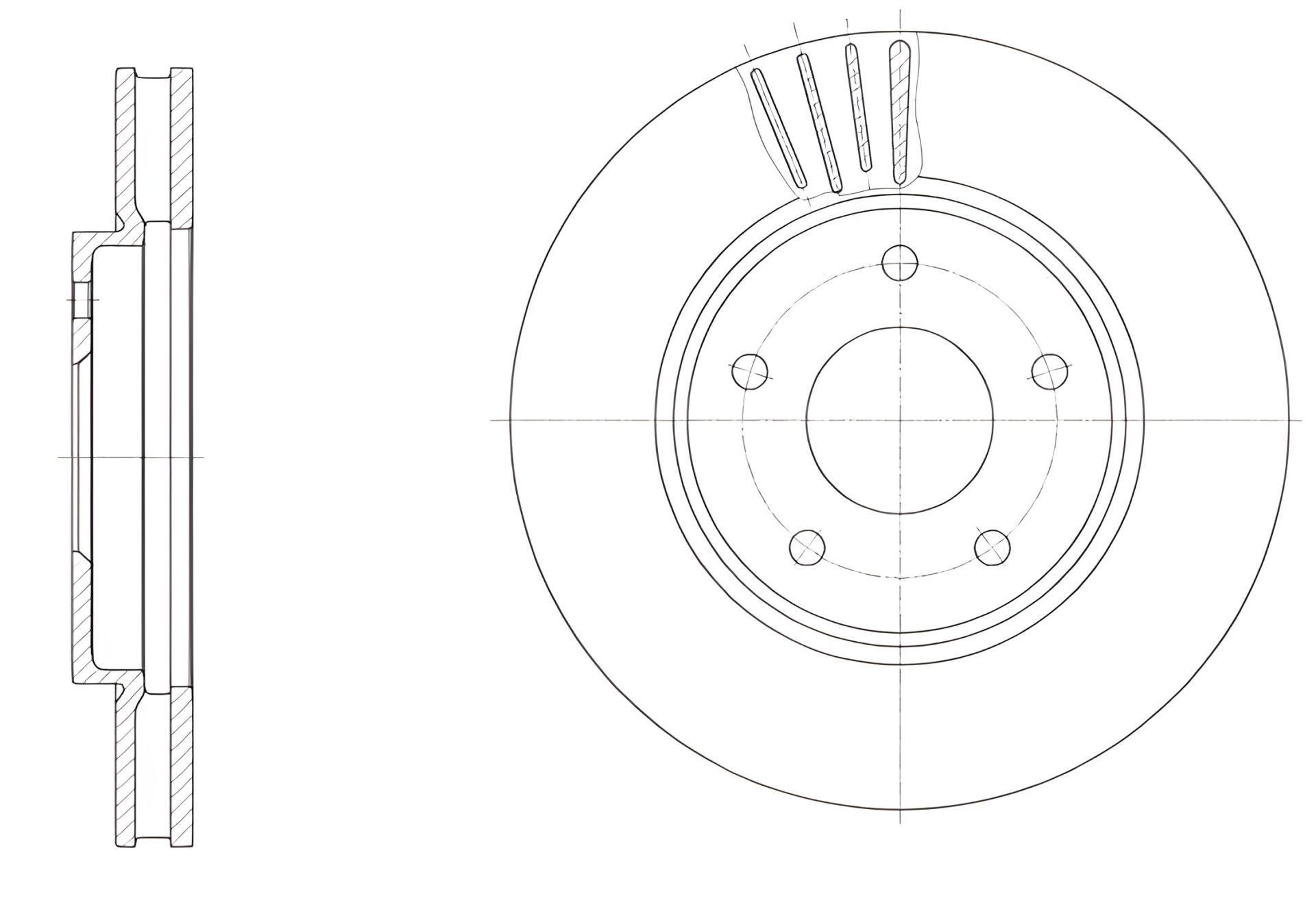 Тормозной диск NISSAN LEAF, REMSA (6153110) Тормозной диск NISSAN LEAF, REMSA (6153110)