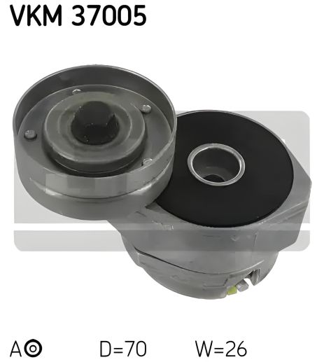 Натяжной ролик поликлинового ремня для MG и LAND ROVER от SKF (VKM37005)