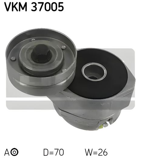 Натяжний ролик MG, LAND ROVER, SKF (VKM37005)