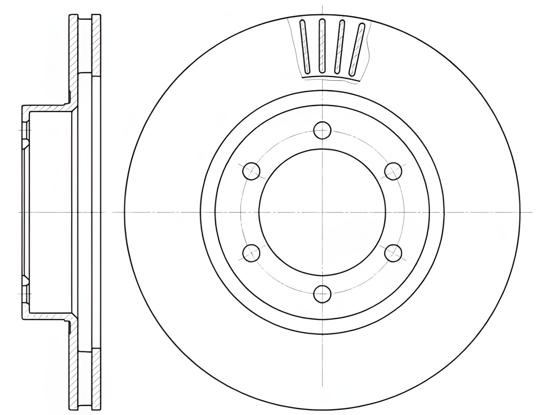 Диск гальмівний LEXUS GX, TOYOTA LAND CRUISER, REMSA (670610) Диск гальмівний LEXUS GX, TOYOTA LAND CRUISER, REMSA (670610)