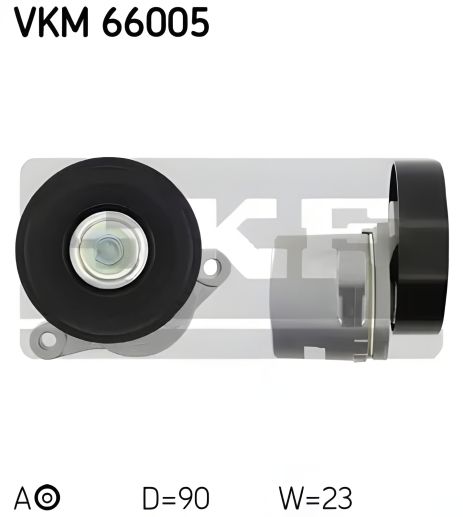Натяжной ролик поликлинового ремня для SUZUKI SX4, SKF (VKM66005)