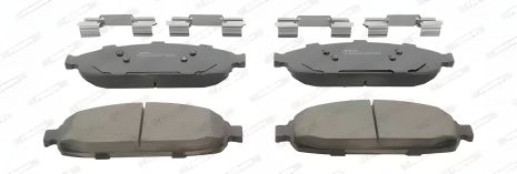 Гальмівних колодок комплект, дискове гальмо JEEP COMMANDER, FERODO (FDB4002) Гальмівних колодок комплект, дискове гальмо JEEP COMMANDER, FERODO (FDB4002)