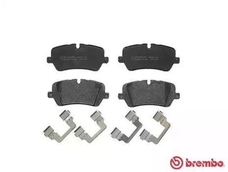 Набір гальмівних колодок, Disk Brake Land Rover, Brembo (P44021)