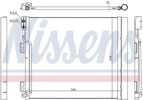 Радиатор, конденсор кондиционера NISSAN NV200, NISSENS (940386) Радиатор, конденсор кондиционера NISSAN NV200, NISSENS (940386)