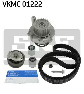 Помпа + комплект ременя ГРМ SKODA OCTAVIA, SEAT EXEO, SKF (VKMC01222)