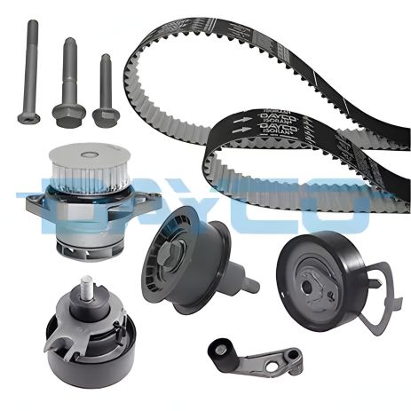 Помпа + ремень ГРМ комплект для SEAT LEON и VW BORA, DAYCO (KTBWP3471) Помпа + ремень ГРМ комплект для SEAT LEON и VW BORA, DAYCO (KTBWP3471)