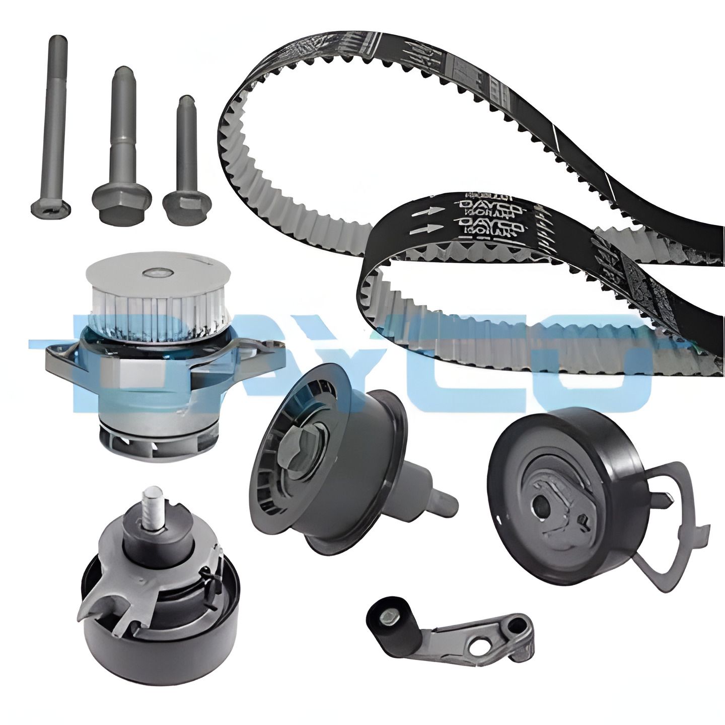 Помпа + ремень ГРМ комплект для SEAT LEON и VW BORA, DAYCO (KTBWP3471) Помпа + ремень ГРМ комплект для SEAT LEON и VW BORA, DAYCO (KTBWP3471)