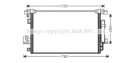 Конденсор кондиціонера радіатор PEUGEOT 4008, CITROËN C4, AVA COOLING (MT5210D) Конденсор кондиціонера радіатор PEUGEOT 4008, CITROËN C4, AVA COOLING (MT5210D)