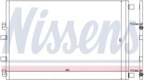 Конденсор радиатор кондиционера RENAULT GRAND SCÉNIC, NISSENS (940152) Конденсор радиатор кондиционера RENAULT GRAND SCÉNIC, NISSENS (940152)
